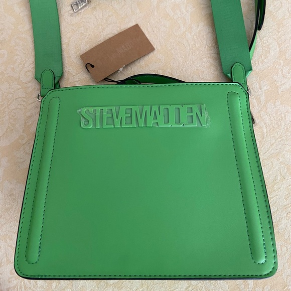 Steve Madden Bags Nwt Steve Madden Bevelyn Handbag Green Poshmark